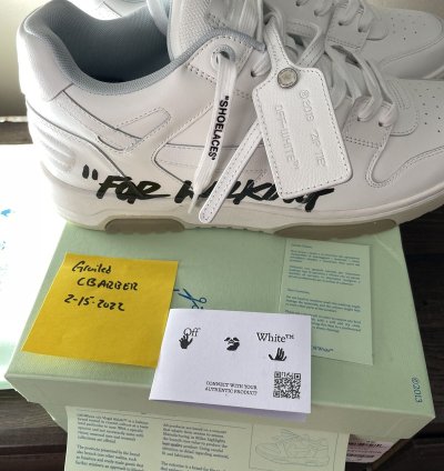 Off White Out Of Office Shoes Last Price Drop