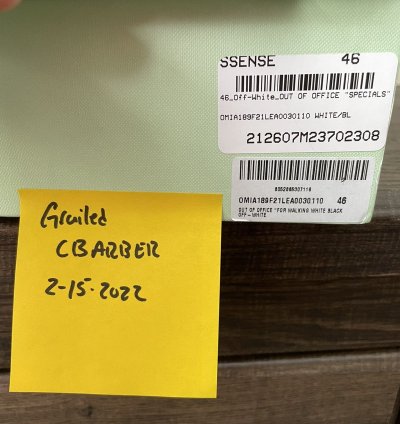 Off White Out Of Office Shoes Last Price Drop
