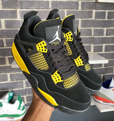 Jordan 4 Yellow Thunder