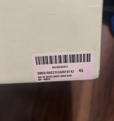 Off White Out Of Office Sneaker Navy