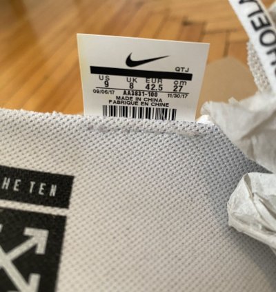 Off White Vapor Max