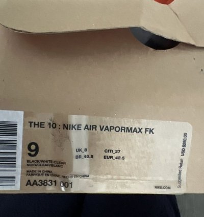 Off White Vapor Max Og