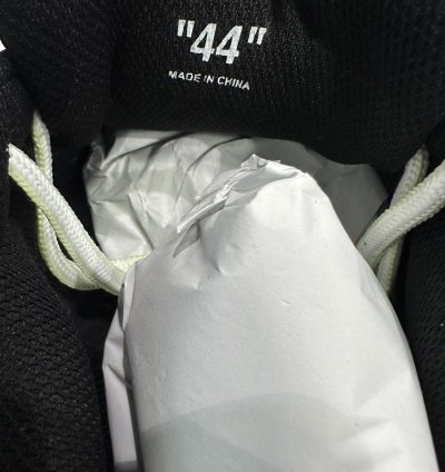 Off-white - Be Right Back Sneakers Black Lime
