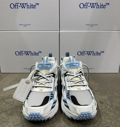 Off-white - Be Right Back Sneakers White Light Blue