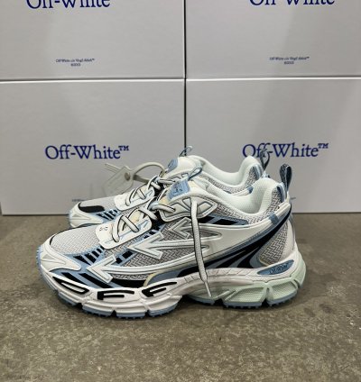 Off-white - Be Right Back Sneakers White Light Blue