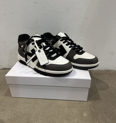 Off-white - Out Of Office Dark Grey Black Sneakers