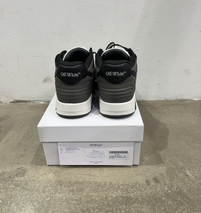 Off-white - Out Of Office Dark Grey Black Sneakers