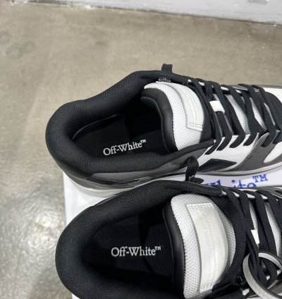 Off-white - Out Of Office Dark Grey Black Sneakers