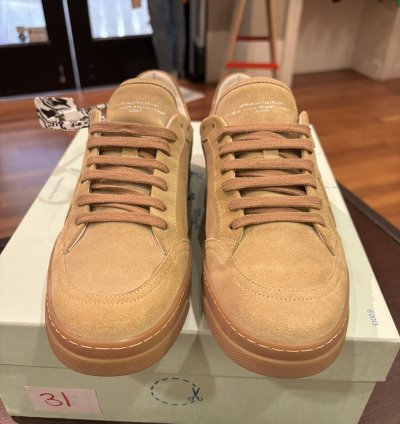 Off-white 2 0 Low Sneakers Wheat Brand New
