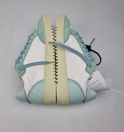 Off-white 5 0 White And Blue Sneakers New Fw22 38