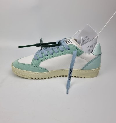 Off-white 5 0 White And Blue Sneakers New Fw22 38