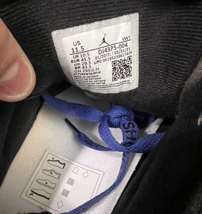 Off-white Air Jordan 2 Retro Low Black Sp Size 11 5
