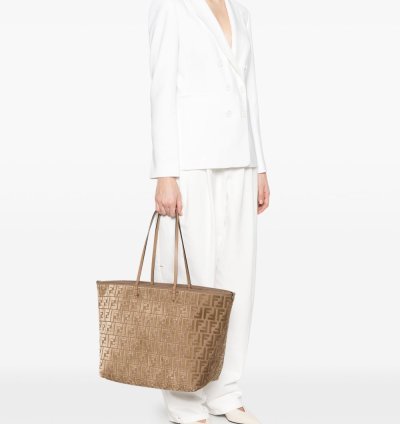 Fendi Large Roll Tote Bag