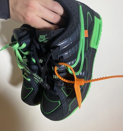 Off-white Air Rubber Dunk Green Strike