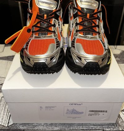 Off-white Be Right Back Silver Red
