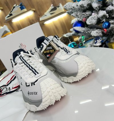 Moncler Trailgrip Gtx Silver White