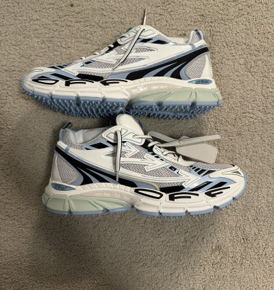 Off-white Be Right Back White Lightblue