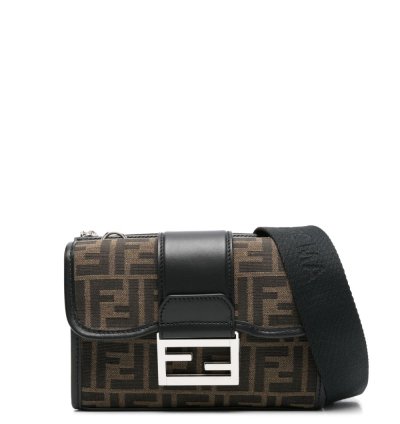 Fendi Double Baguette Cross Body Bag