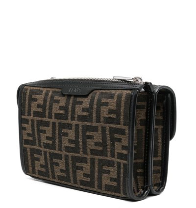 Fendi Double Baguette Cross Body Bag