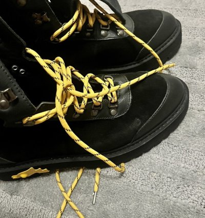 Off-white Hiking Boots