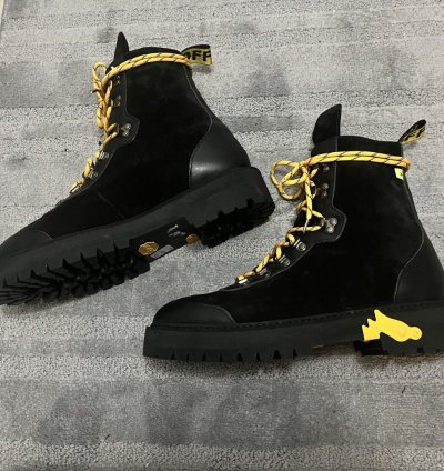 Off-white Hiking Boots