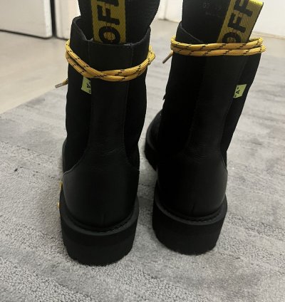 Off-white Hiking Boots