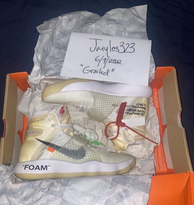 Off-white Hyperdunk 2017 Flyknit The Ten 2017