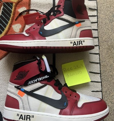 Off-white Jordon 1 Chicago