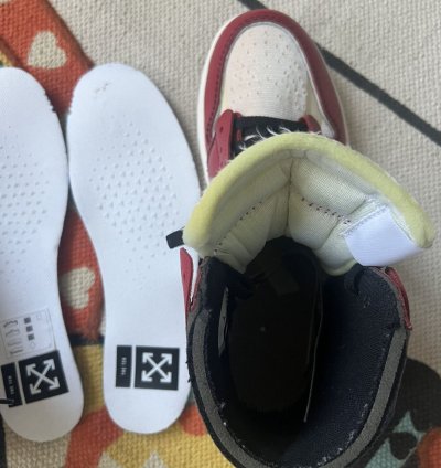 Off-white Jordon 1 Chicago