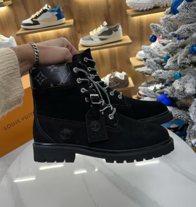 Louis Vuitton X Timberland Ankle Boot Black