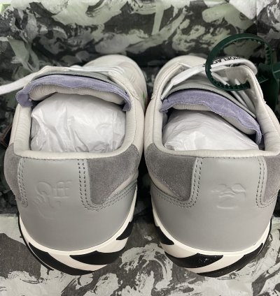 Off-white New Low Vulcanized Sneaker Black Bone