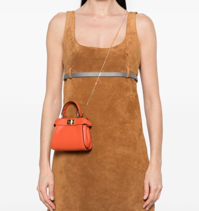 Fendi Nano Peekaboo Shoulder Bag