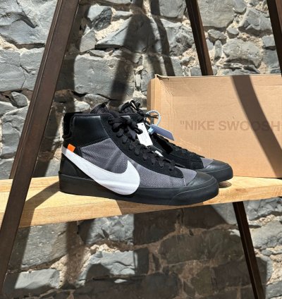 Off-white Nike The 10 Mid Blazer Grim Reapers Sneakers