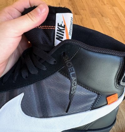 Off-white Nike The 10 Mid Blazer Grim Reapers Sneakers
