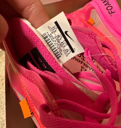 Off-white Nike Zoom Fly Pink