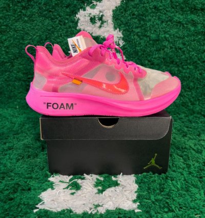 Off-white Nike Zoom Fly Pink