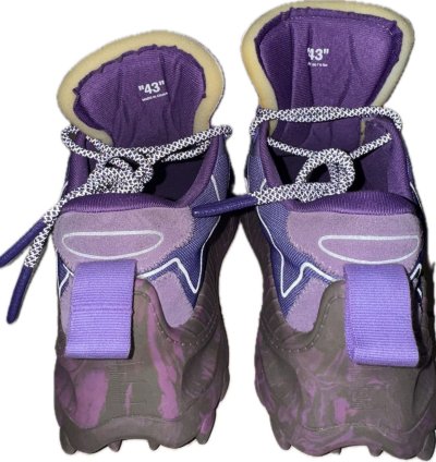 Off-white Odsy-1000 Purple Chunky Virgil Abloh Sneaker