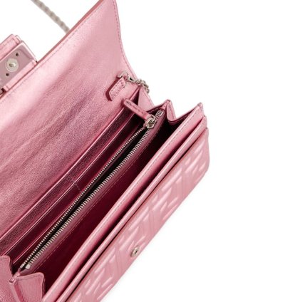Fendi Baguette Continental Matelassé Effect Cross Body Bag