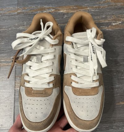 Off-white Out Of Office Brown Suede
