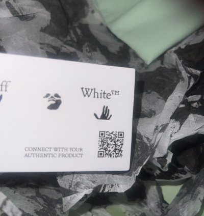 Off-white Out Of Office Calf Leather White Light Blue