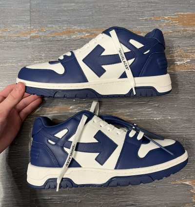Off-white Out Of Office Dark Blue White