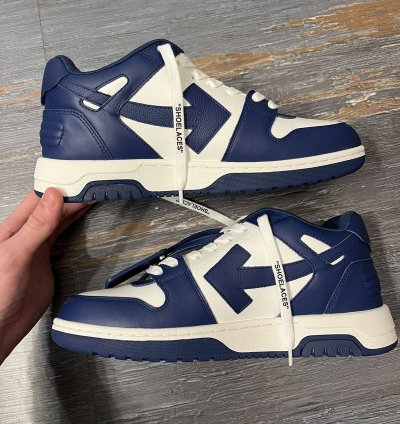 Off-white Out Of Office Dark Blue White