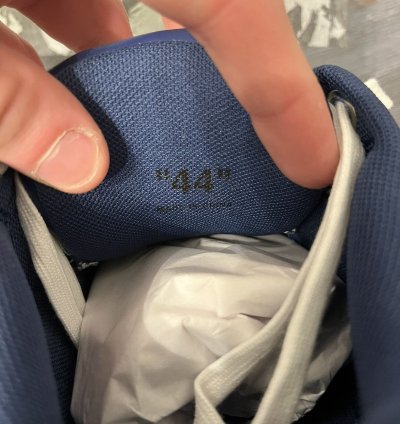 Off-white Out Of Office Dark Blue White