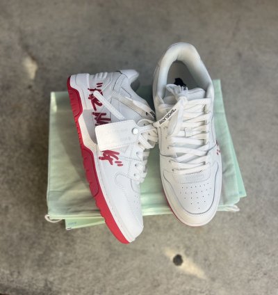 Off-white Out Of Office Low For Walking - White Red 2022