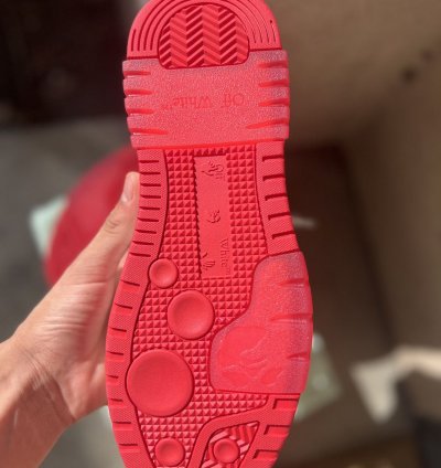 Off-white Out Of Office Low For Walking - White Red 2022