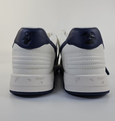 Off-white Out Of Office White And Blue Sneakers New 41