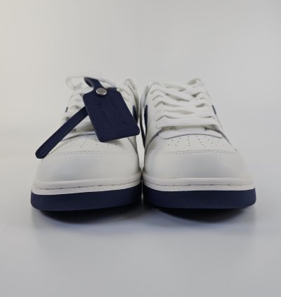 Off-white Out Of Office White And Blue Sneakers New 41