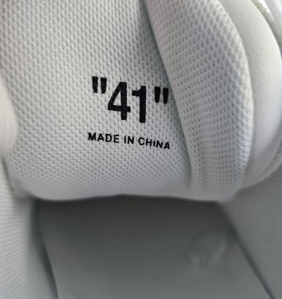 Off-white Out Of Office White And Blue Sneakers New 41
