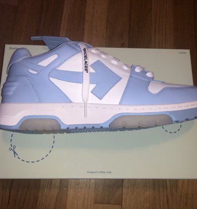 Off-white Out Of Office White Blue Shoes