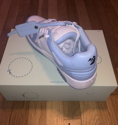 Off-white Out Of Office White Blue Shoes